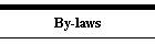 By-laws